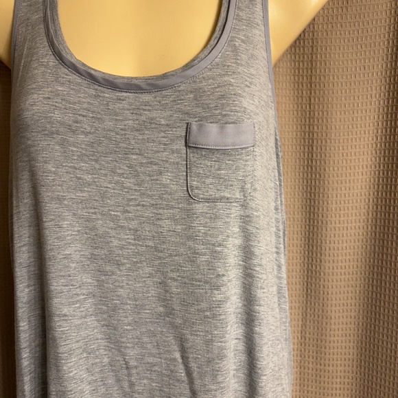 WHBM Flowing Tank Top Gray Women's XS - Picture 2 of 5